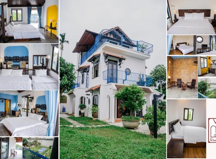 La Y Riverview villa - bên dòng sông Hương thơ mộng với lối kiến trúc đậm chất Huế, hoà mình vào thiên nhiên