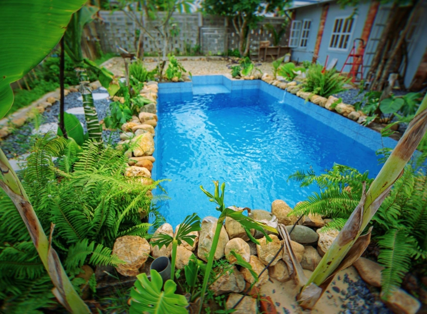 Nhà Vườn Thuyền Trưởng – Một ốc đảo xanh giữa lòng Đồng Hới