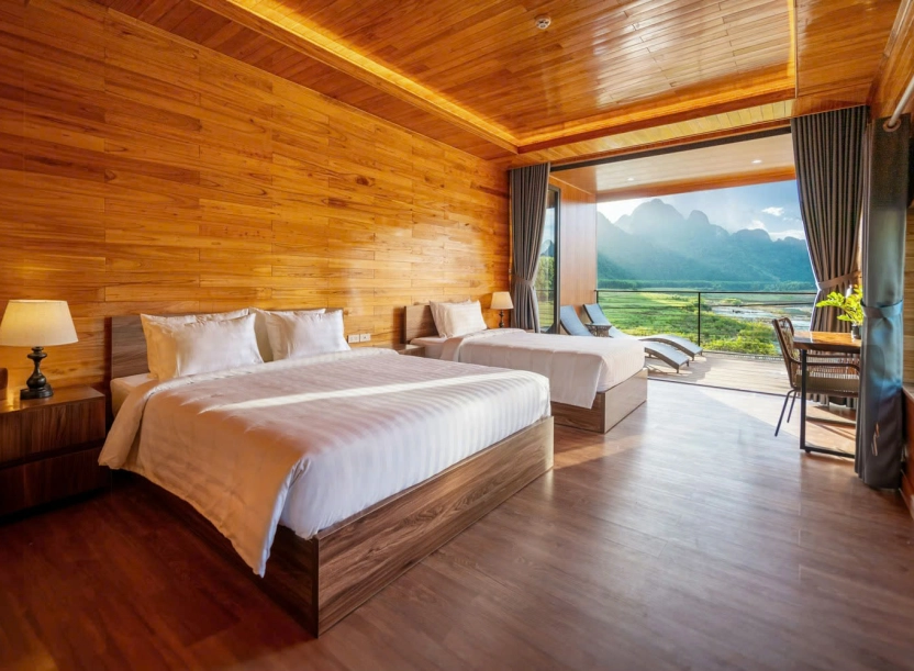 Tú Làn Lodge – Khu lưu trú tuyệt đẹp thích ứng thời tiết độc đáo tại Quảng Bình