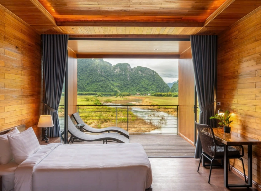 Tú Làn Lodge – Khu lưu trú tuyệt đẹp thích ứng thời tiết độc đáo tại Quảng Bình