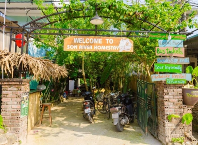 Son River Homestay – Chốn nghỉ bình yên bên dòng Sông Sơn xanh mướt