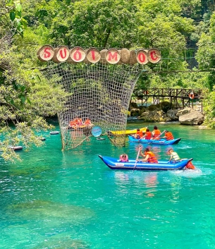 Suối Mọoc - Dòng suối tựa tiên cảnh tại Quảng Bình