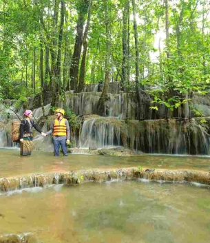 Thác Mụ Mệ - Khám phá độc đáo giữa thiên nhiên hoang sơ