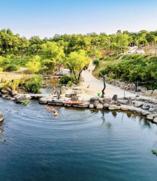 Mộc Nhiên Edu Glamping – Điểm đến xanh giữa lòng Quảng Bình