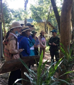 Trekking in Phong Nha Botanical Garden