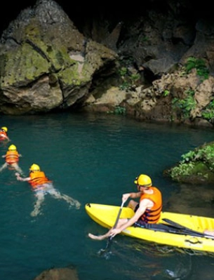 Tour hàng ngày: Động Phong Nha – Sông Chày, Hang Tối