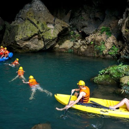 Tour hàng ngày: Động Phong Nha – Sông Chày, Hang Tối