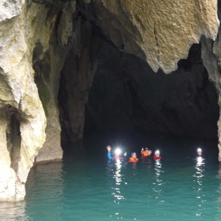 Survival Valley and Thuy Cung Cave Trekking Tour